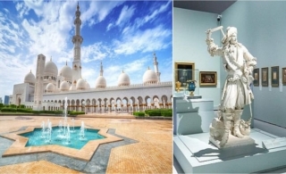 Abu Dhabi sightseeing City Tour with Louvre Museum Ticket