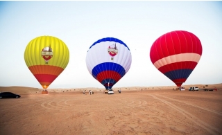 Hot Air Balloon Ride with Transportation.