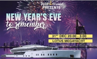 New Year's Eve 5 Hours Lotus Cruise "Most Luxurious & Largest Megayachts In UAE".