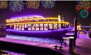 New Year's Eve Cruise Along Canal + Fireworks