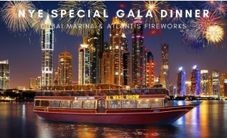 NYE Gala Dinner Dhow Cruise Marina at Al Wasl