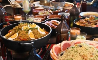 Iftar buffet at Ilpomodoro Wyndham - Mercure Dubai Gold District.